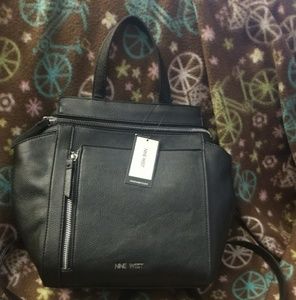 Nine West Super Chic Faux Leather Backpack